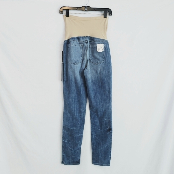 NWT Sold Design Lab St. Mark Stiletto Distressed Jeans Stretchy - Picture 2 of 10